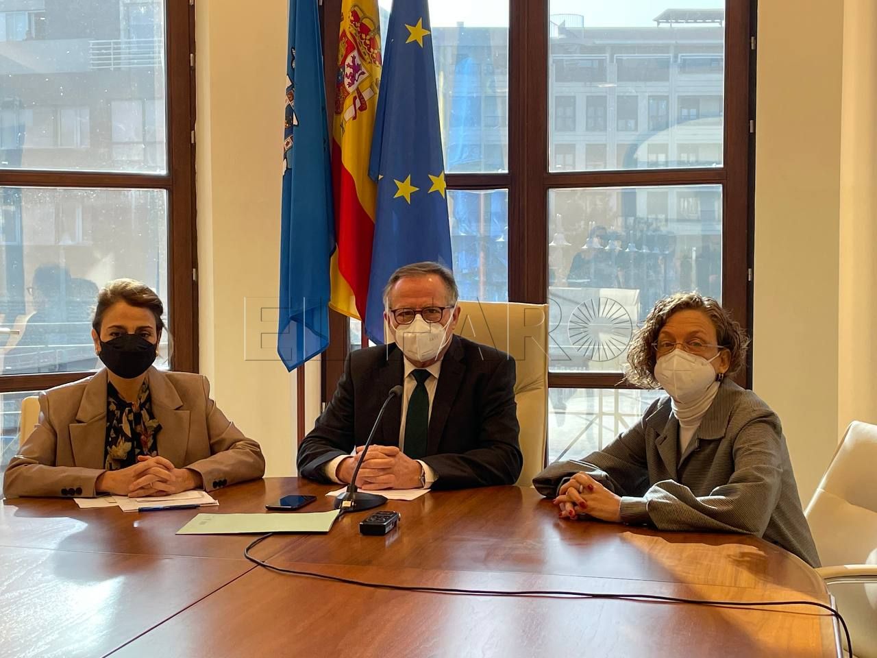 rueda de prens apresupuestos melilla Melilla llevará a Pleno "el mayor presupuesto de la historia": 362 millones de euros