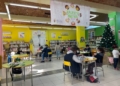 taller marionetas biblioteca 1 Marionetas navideñas en la Biblioteca, un momento de creatividad para los peques