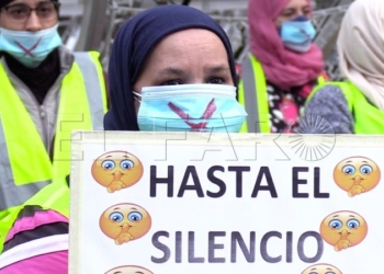transfronterizos concentracion navidad 017 Transfronterizos de Ceuta aseguran que “ya no tienen nada más que decir”