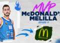 Chapela sumó su cuarto MVP McDonald’s Melilla