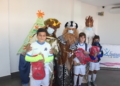 24D 12 Los Reyes Magos visitan la Escuela de la Federación Melillense de Fútbol