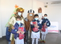 24D 13 Los Reyes Magos visitan la Escuela de la Federación Melillense de Fútbol