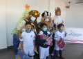 24D 21 Los Reyes Magos visitan la Escuela de la Federación Melillense de Fútbol