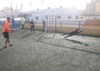 24D 8 1 En marcha el I Campus de Tecnificación de Porteros, con una veintena de participantes