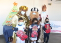 25D 11 1 Los Reyes Magos visitan la Escuela de la Federación Melillense de Fútbol