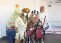 25D 17 Los Reyes Magos visitan la Escuela de la Federación Melillense de Fútbol
