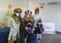 25D 3 1 Los Reyes Magos visitan la Escuela de la Federación Melillense de Fútbol