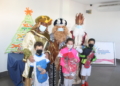25D 9 1 Los Reyes Magos visitan la Escuela de la Federación Melillense de Fútbol