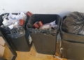 Basura2 Sindicato Unificado de Policía denuncia que la frontera de Beni Enzar está desbordada de basura