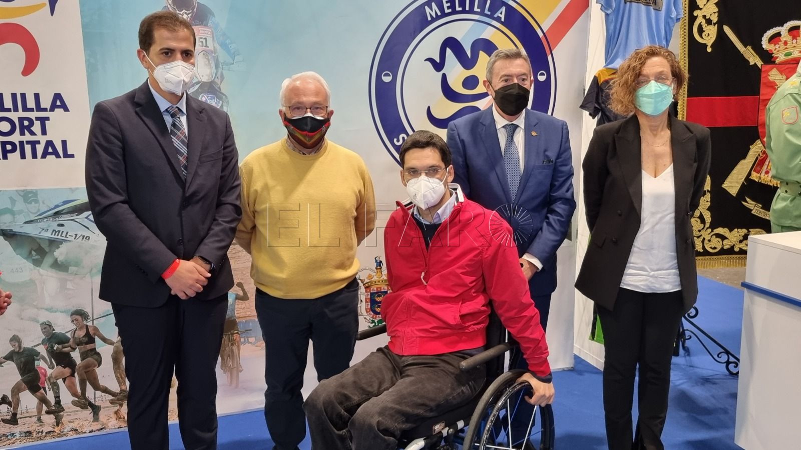 IMG 20220121 WA0073 copia Rachid Bussian cierra el Nacional de vela adaptada para Melilla