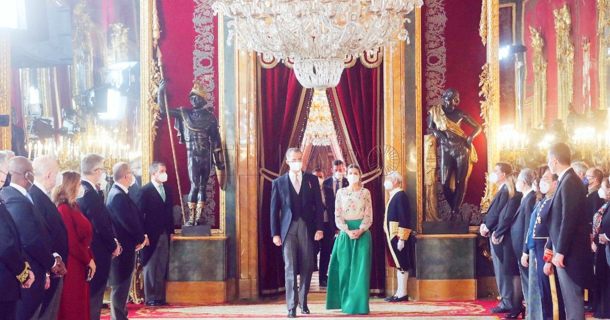 Rey Felipe este lunes en el Palacio Real El rey Felipe VI rompe su silencio sobre Marruecos