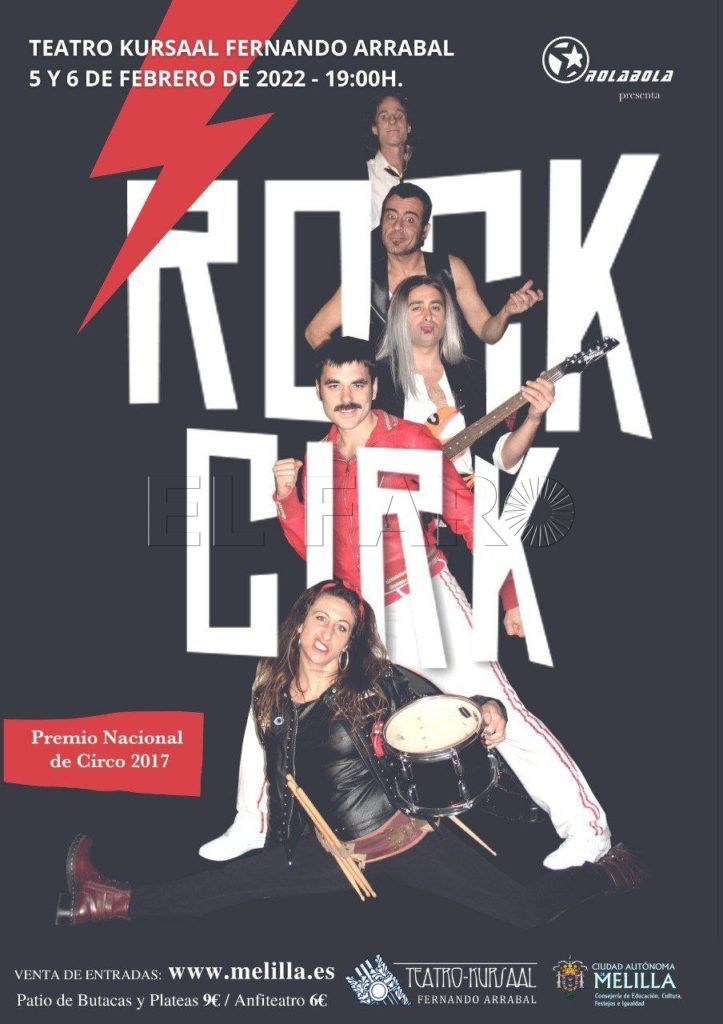 Rock Cirk El espectáculo 'Rock Cirk', en el Teatro Kursaal este primer fin de semana de febrero