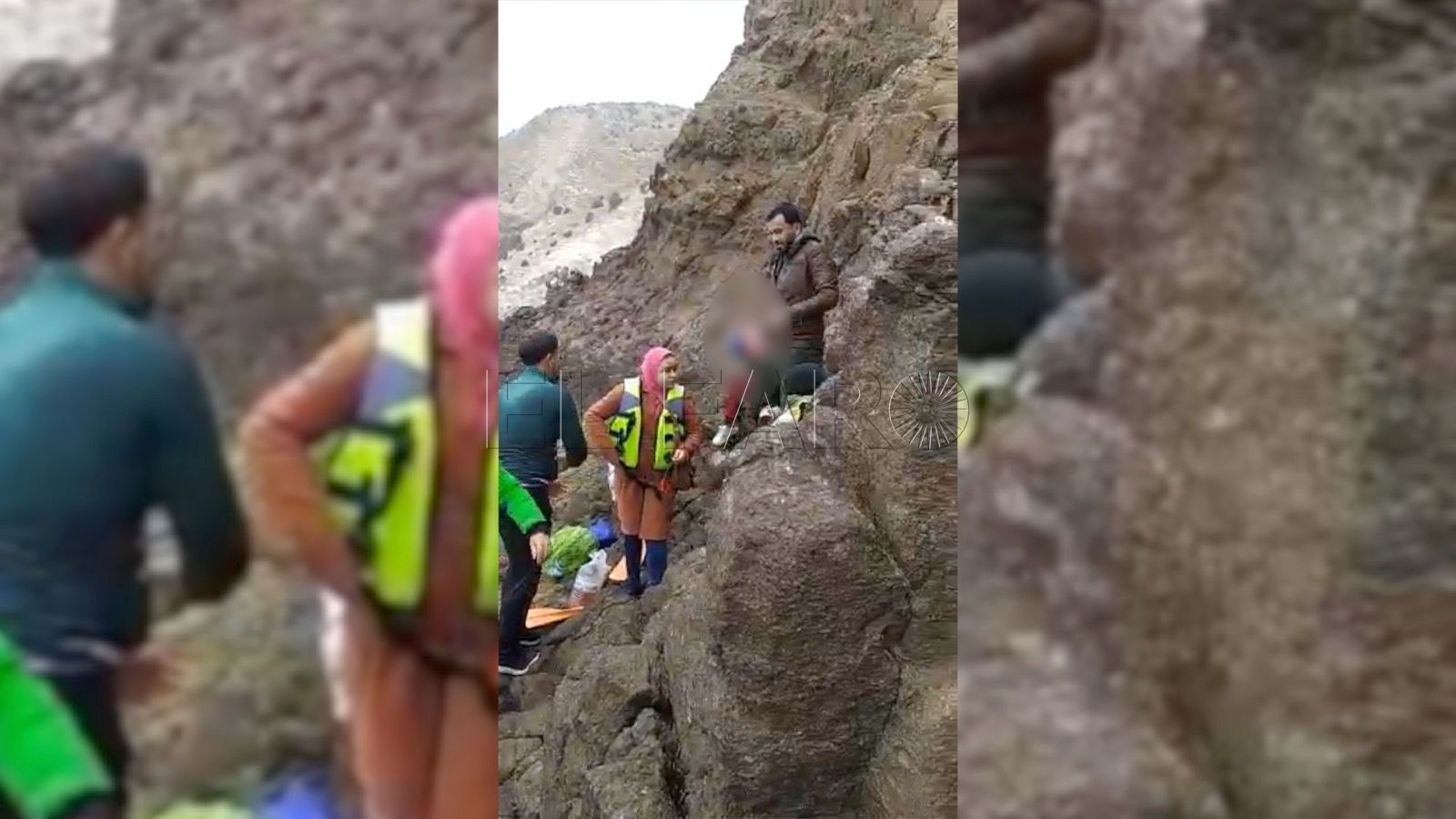 Sirios en las Chafarinas Los sirios devueltos desde las islas Chafarinas, vuelven a Nador después de tres días en una cárcel de Casablanca