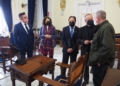 Visita de Baldoví y Mulet 3 Carles Mulet: “Hay muchos colectivos de Melilla que no se ven representados por el PP”