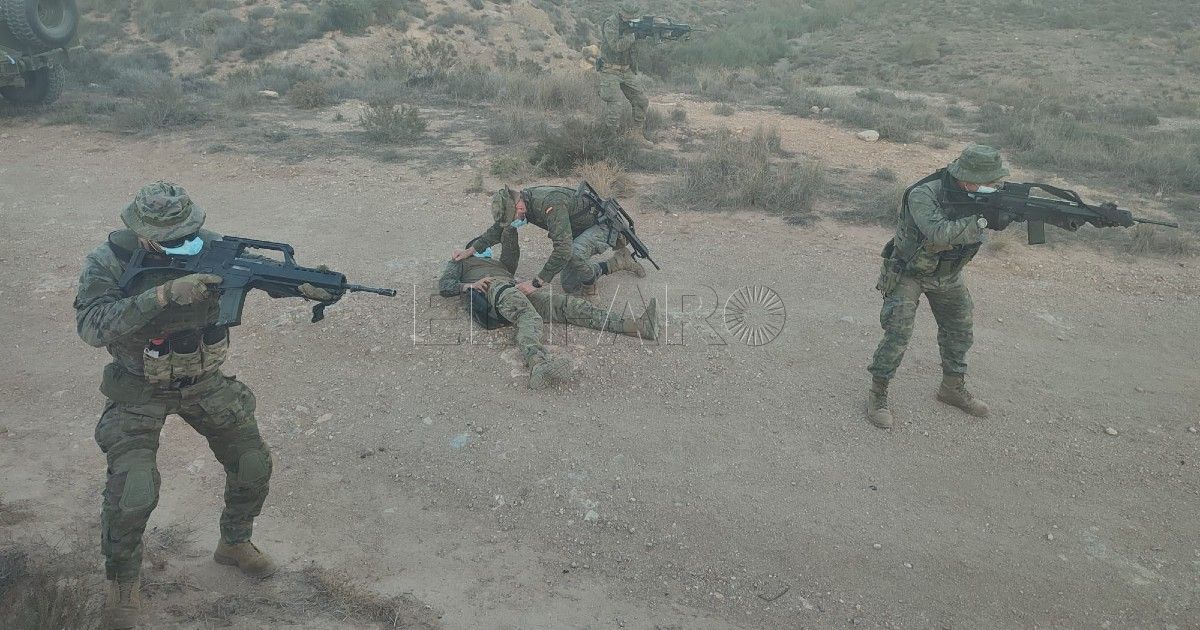 ccc Unidad de la COMGEMEL culmina la preparación en Almería antes de desplegarse en Irak