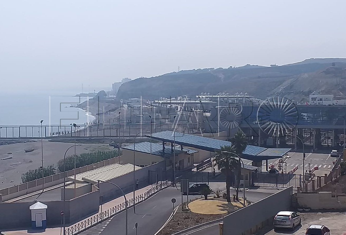 frontera ceuta cerrada vista aerea e1632920798269 El Gobierno dice que la frontera de Ceuta con Marruecos no abrirá por la pandemia