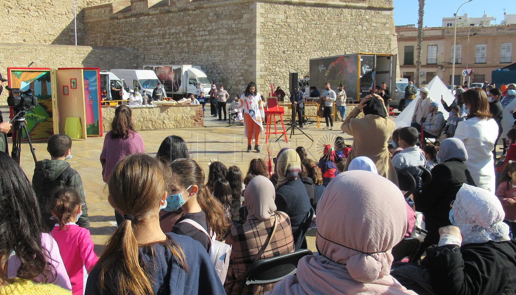 teatro La Ciudad destaca la alta participación ciudadana en las actividades por el Yennayer
