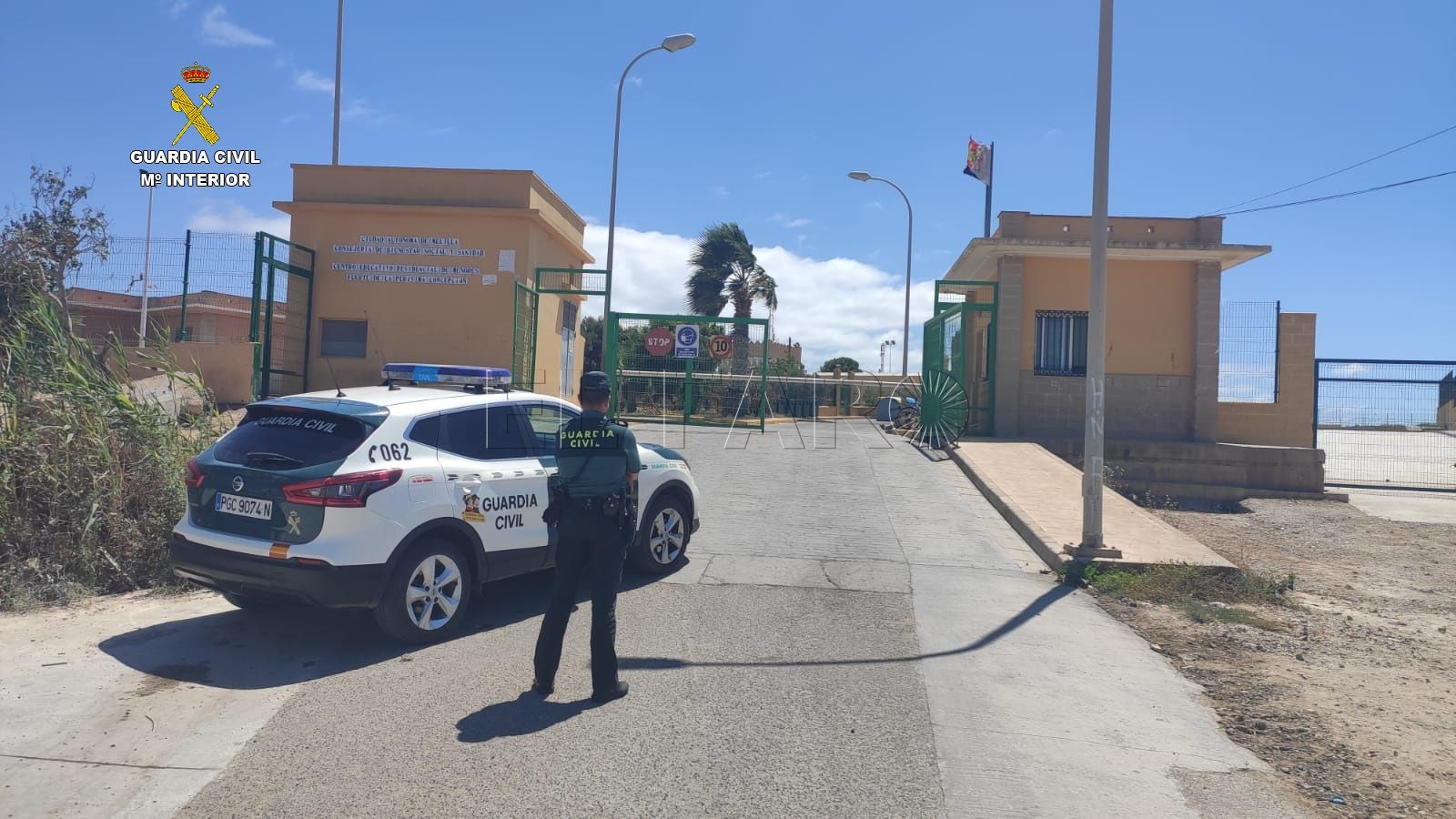 02 Vista lugar Inmediaciones del hecho Detenidos dos menores por un presunto delito de robo con violencia con resultado de lesiones