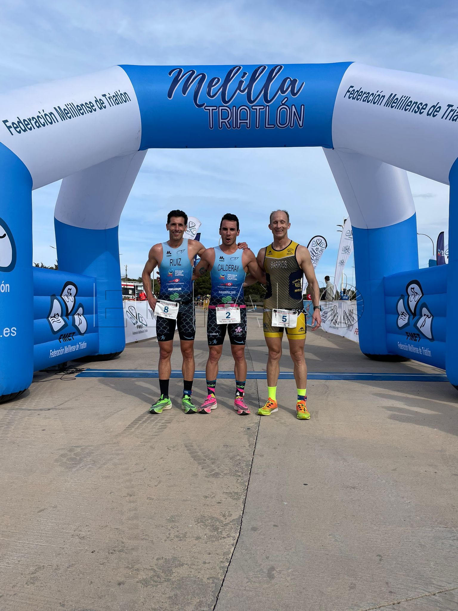 FL H7r7XEAI 4ab Eduardo Calderay y Nerea Luna vencen en el XII Duatlón Ciudad de Melilla