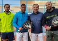 Final 1ª masculina Alto nivel en el torneo de veteranos de pádel