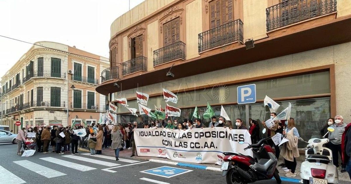 Oposiciones 2 Sindicatos de Educación piden al Ministerio que convoque en Melilla el mismo tipo de oposiciones que en Andalucía