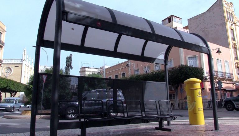 Parada omnibus La Ciudad destina más de 300.000 euros para marquesinas de las paradas de autobús