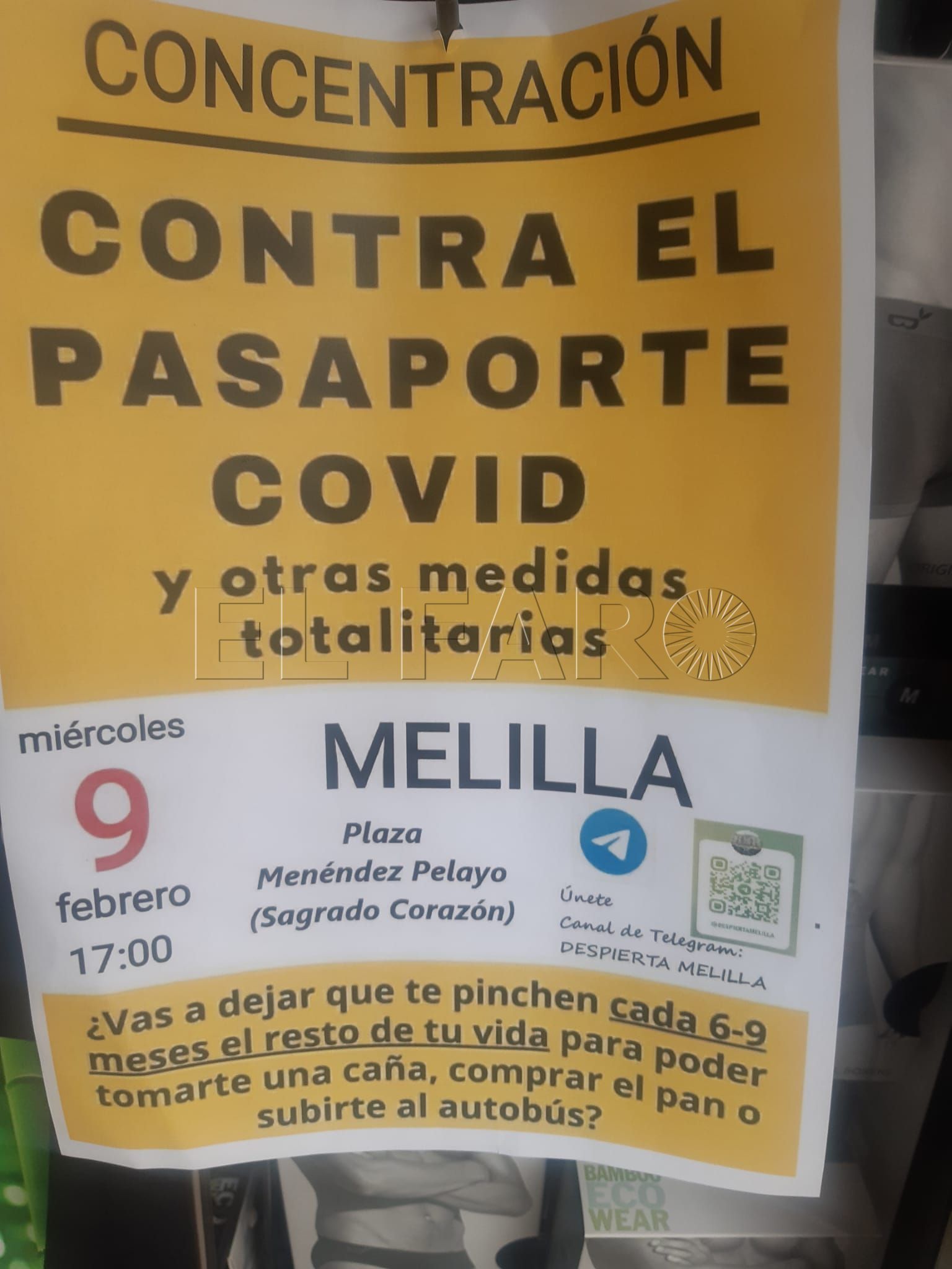WhatsApp Image 2022 02 08 at 12.24.15 PM Llaman a movilizarse en Melilla contra el pasaporte covid