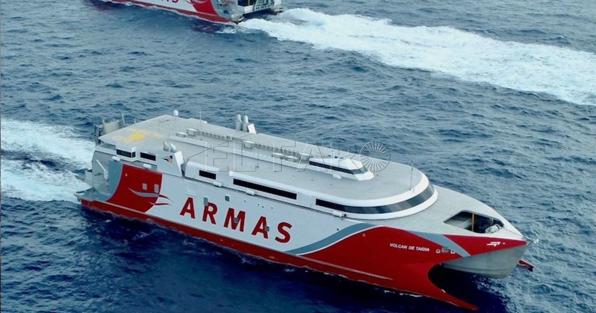 Nuevo plan medioambiental de la naviera Armas Trasmediterránea
