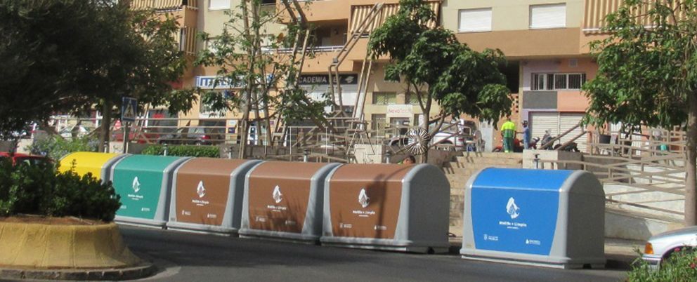 contenedores melilla Hassan Mohatar anuncia la apertura de un nuevo punto limpio para el reciclaje