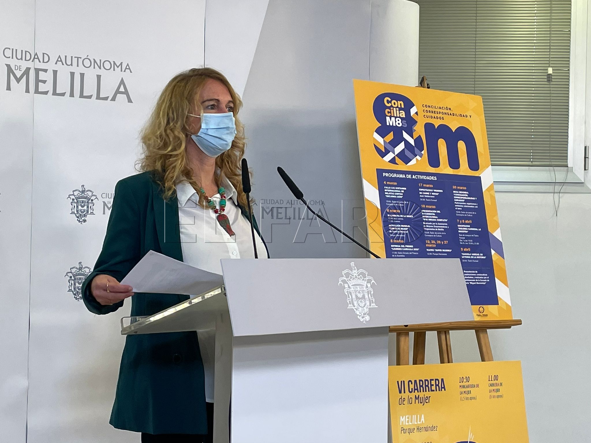 elena fernandez treviño actividades 8 m Melilla pone el foco en la corresponsabilidad en este 8M