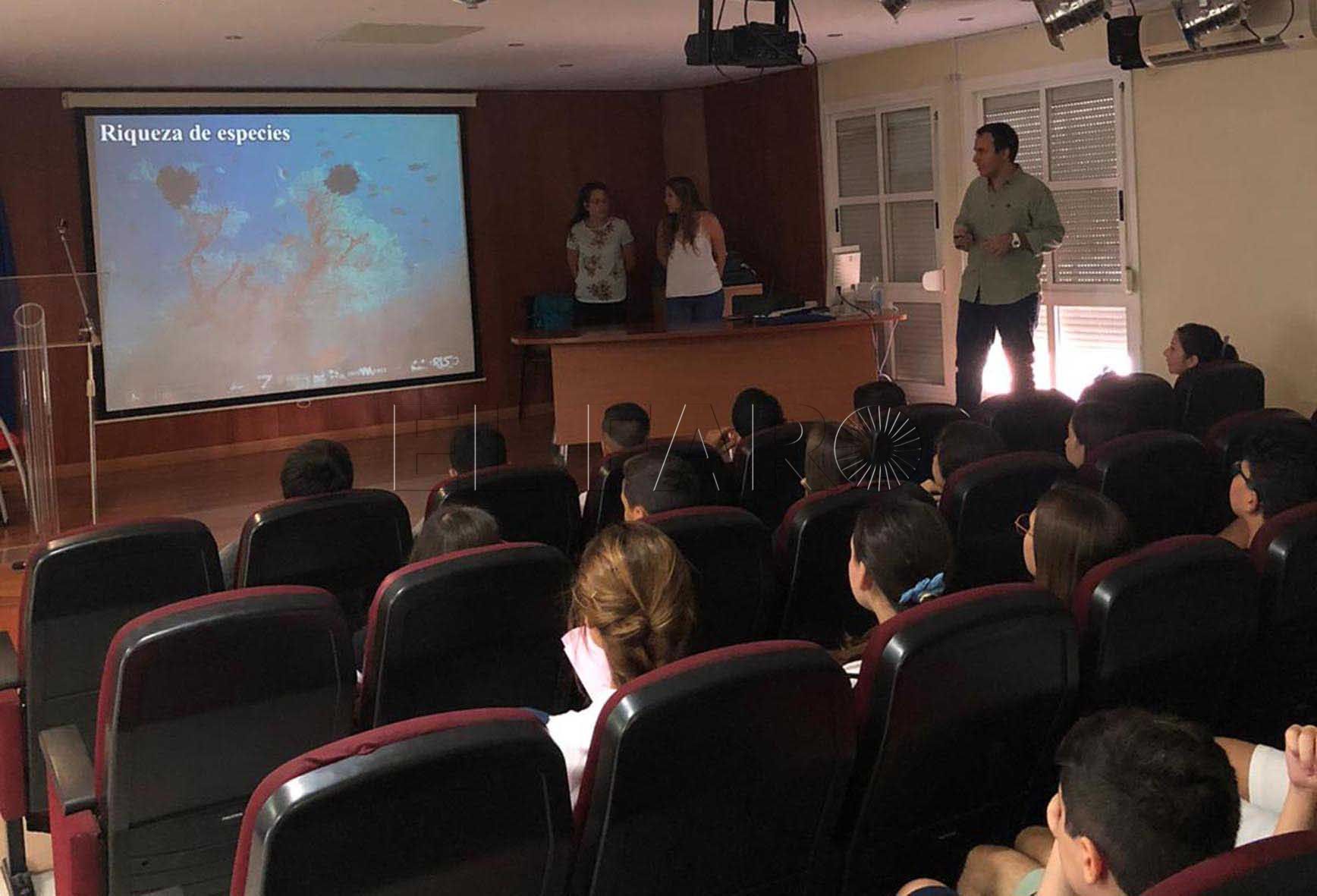inbiomar ii charlas Inbiomar aborda el estudio de la biodiversidad marina desde otras perspectivas