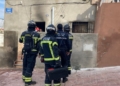 incendio 4 Rescatan a dos personas de un incendio en una vivienda en Ataque Seco