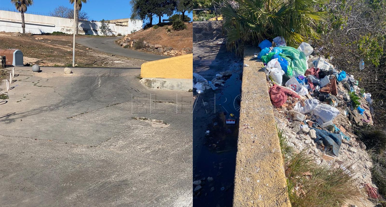 limpieza cabrerizas Medio Ambiente elimina la basura de la zona de Cabrerizas