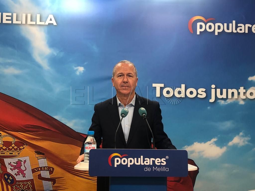 miguel marin melilla pp El PP de Melilla espera que Pablo Casado resuelva pronto la crisis de Madrid