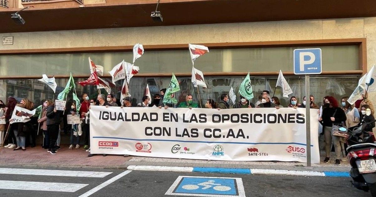 oposiciones 1 CSIF, satisfecho de la reactivación de la mesa de negociación con el Ministerio de Educación