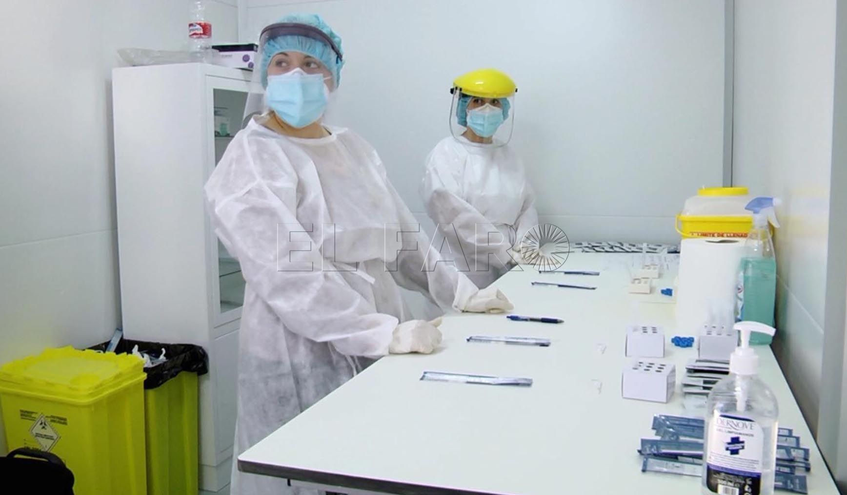 15 1 El laboratorio covid, aún restringido para mayores y colectivos especiales