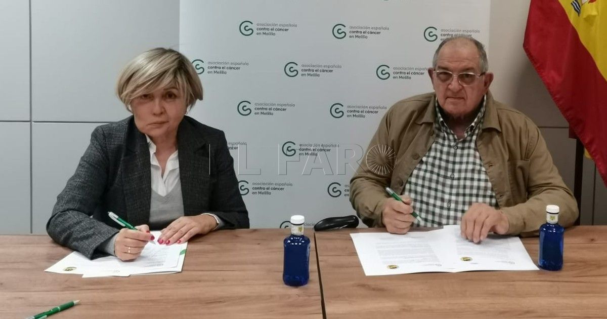 Convenio El Club Scorpio y la asociación contra el cáncer en Melilla apuestan por una vida más saludable