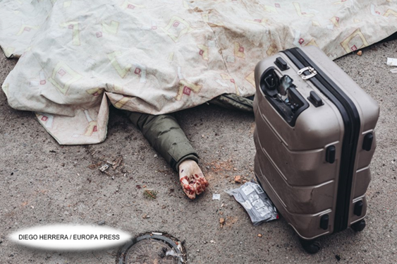 FOTO 2 La estela del drama humanitario de desplazados que irrumpe sin cesar