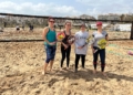 FinalDoblesFemVet 30 AnaDeCeano Vivas MariaYuste HalimaKada VaninaBravo El tenis playa melillense define sus plazas para el Nacional