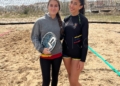 FinalIndivFemAbsoluto MariaMtnz ClaudiaSuarez El tenis playa melillense define sus plazas para el Nacional