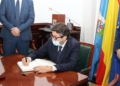 Firma Libro de Honor AP 1 El presidente de Puertos del Estado destaca el carácter estratégico del Puerto de Melilla