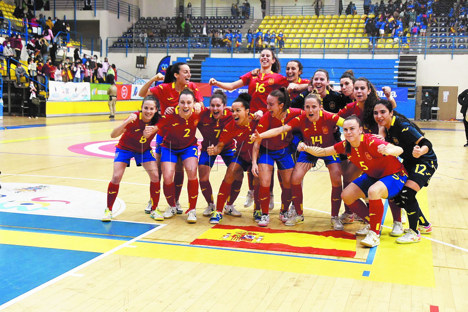 IMG 20220321 WA0132 1 Melilla lleva en volandas a España al triunfo ante Brasil