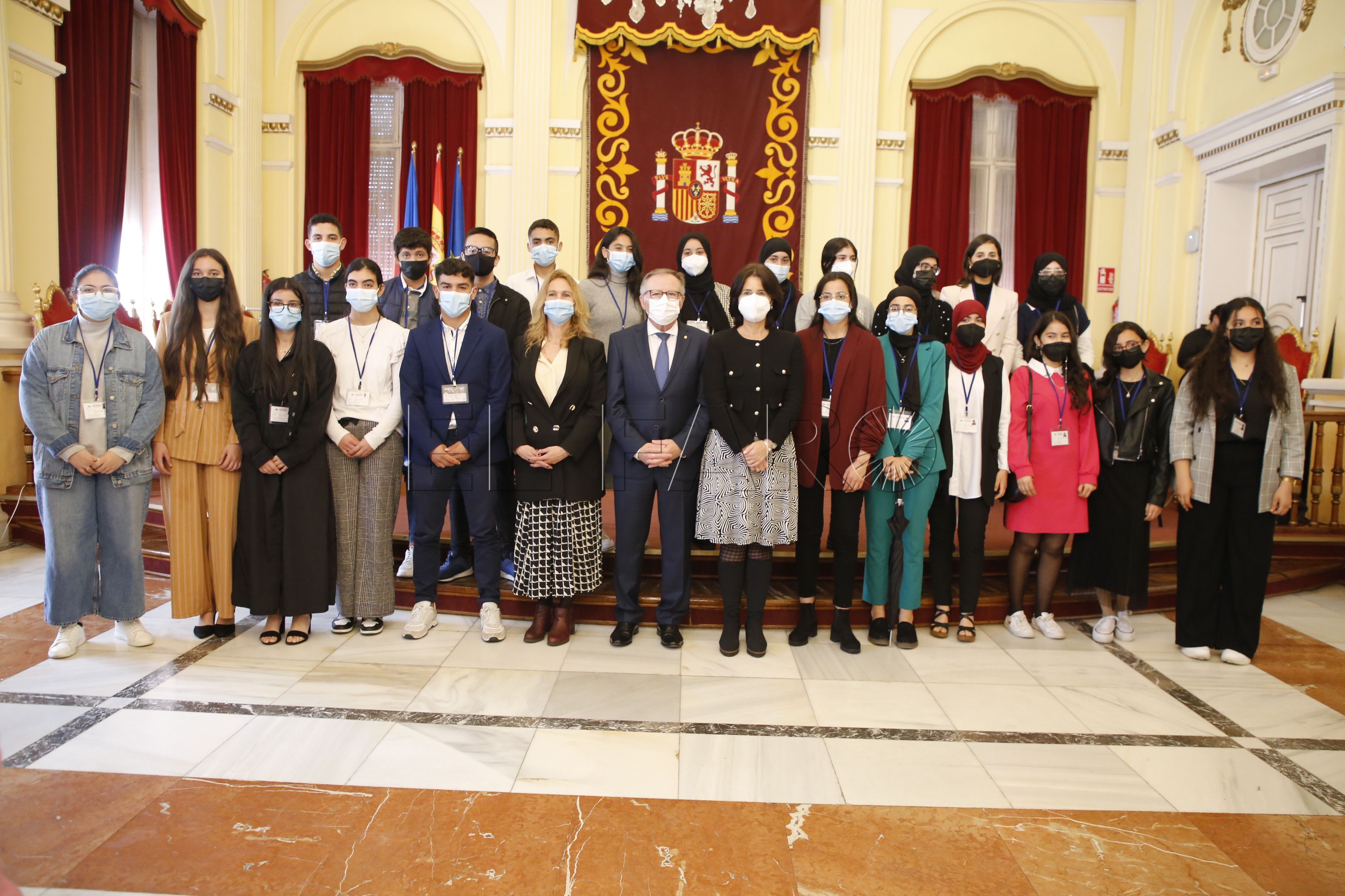 MG 0407 Recepción a los jóvenes de las "Escuelas Embajadoras del Parlamento Europeo"