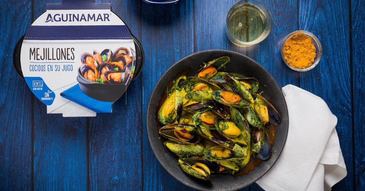 Mejillones Cocina en Cuaresma: Mejillones con curry
