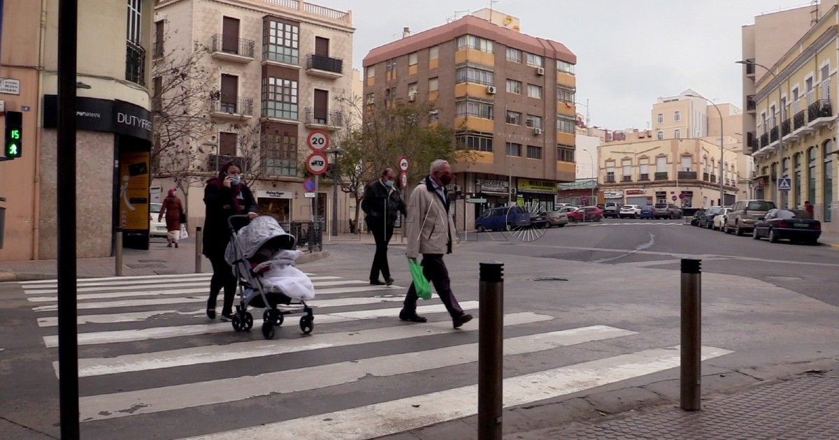Melilla vacía Ni un alma en las calles del centro de Melilla