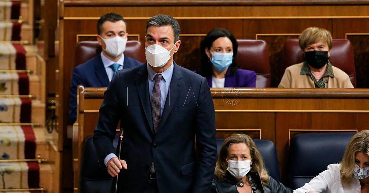 Pedro Sánchez en el Congreso A la espera de escuchar a Pedro Sánchez