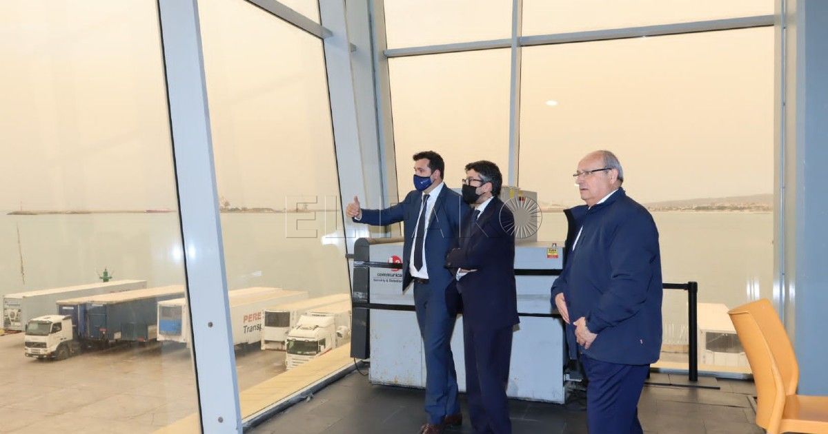 Puerto El presidente de Puertos del Estado destaca el carácter estratégico del Puerto de Melilla