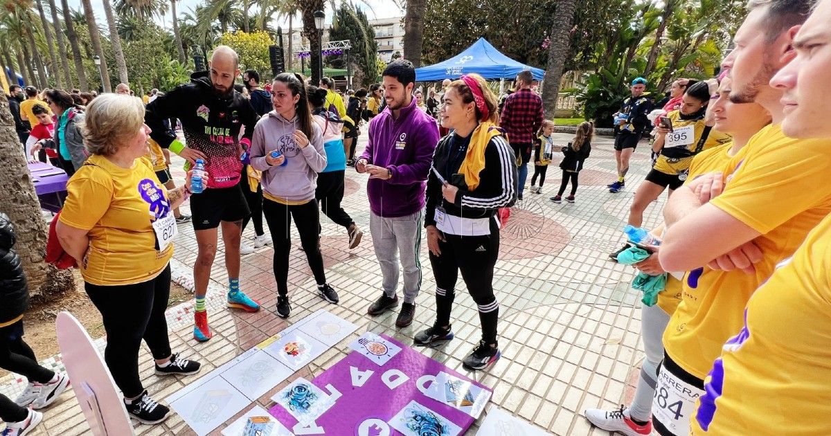 Punto Violeta Centenares de melillenses, sensibilizados por la labor del Punto Violeta