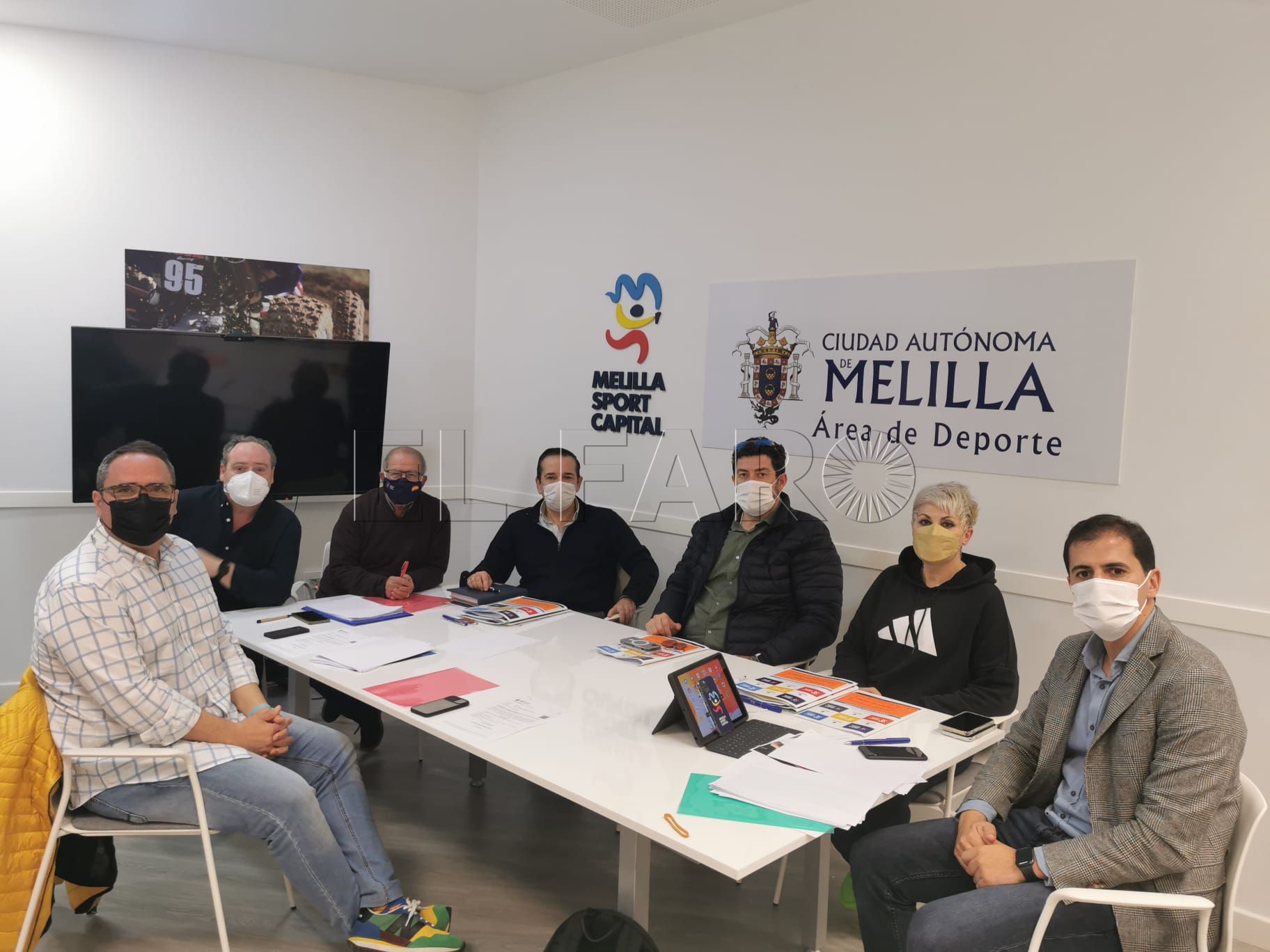 REUNION COMISION PARITARIA 2 Antonio Miranda, Gran Premio del Deporte Ciudad de Melilla