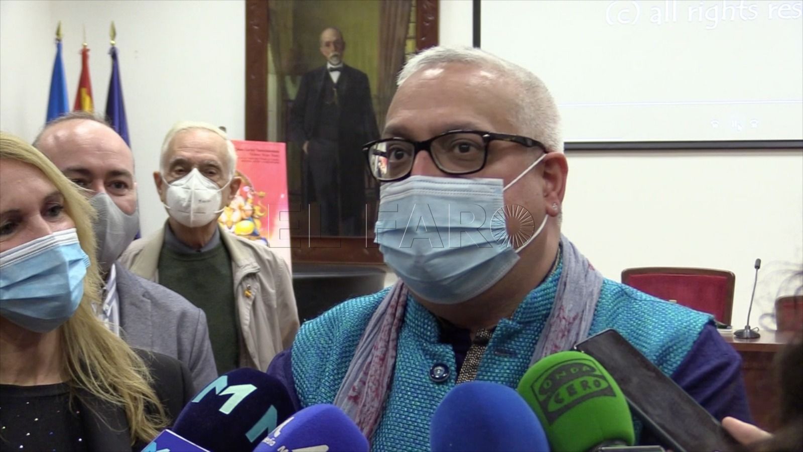 Ramchandani Juan Carlos Ramchandani recalca en Melilla que el yoga es "un beneficio para la humanidad"